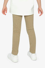 Jacquard Leggings Sage Green