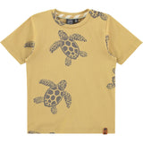 All-Over Turtle Graphic Print T-Shirt