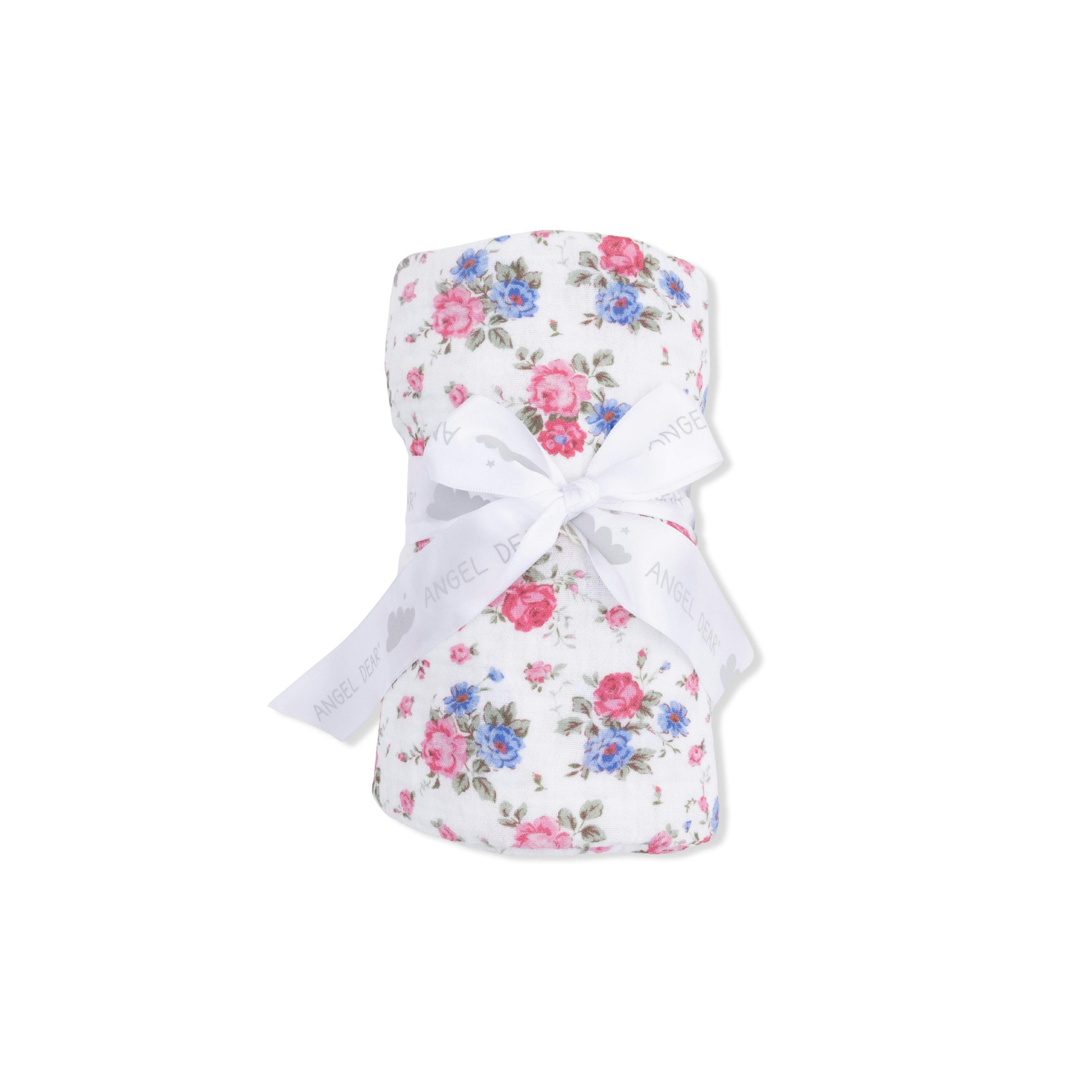 Cabbage Roses - Swaddle Blanket