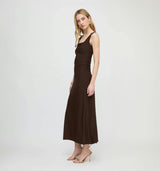 The Coraline Dress - Chocolate