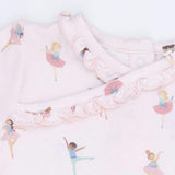 Petite Ballet - Kimono Gown & Ruffle Knotted Hat