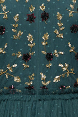 Adara Dress in Green