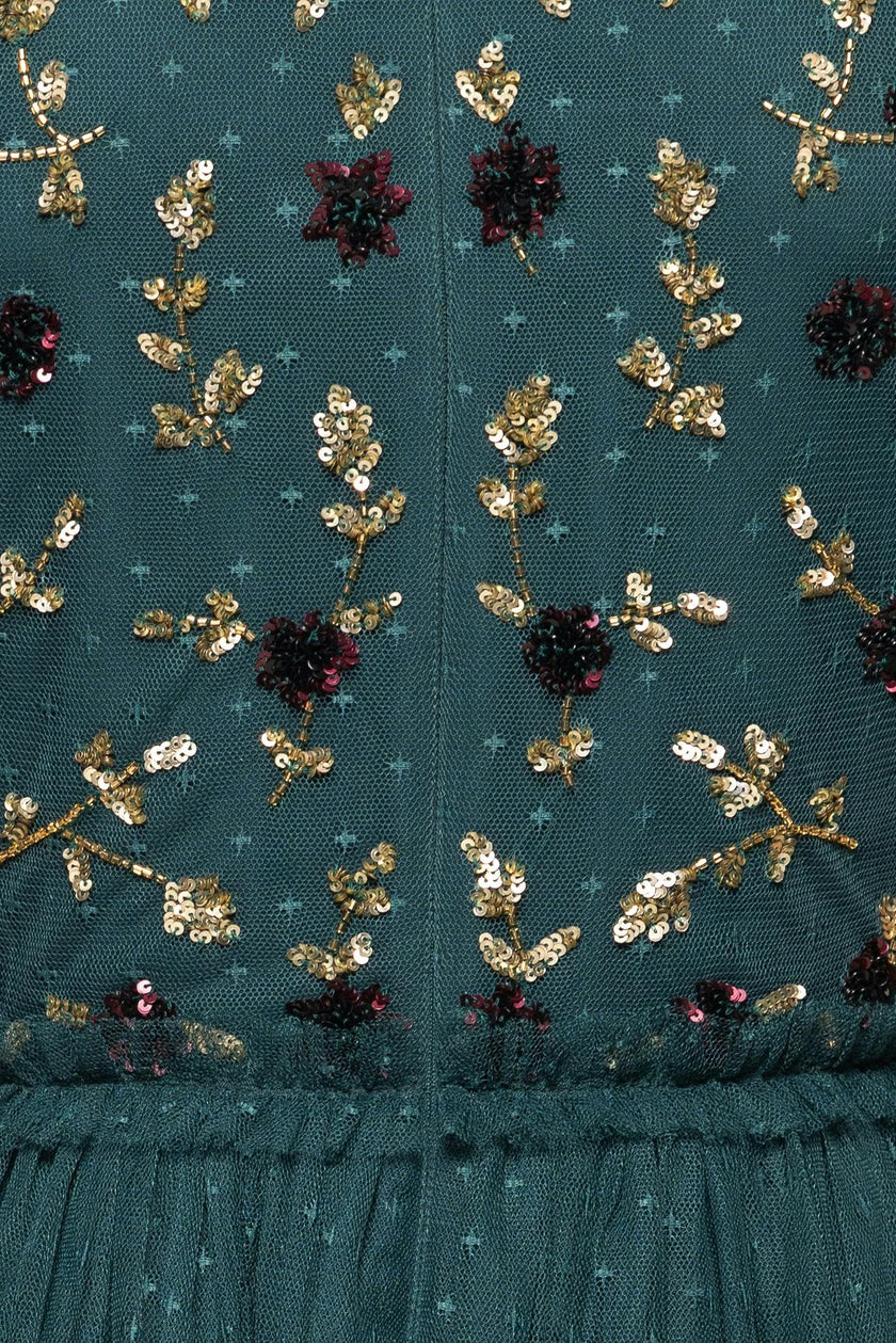 Adara Dress in Green