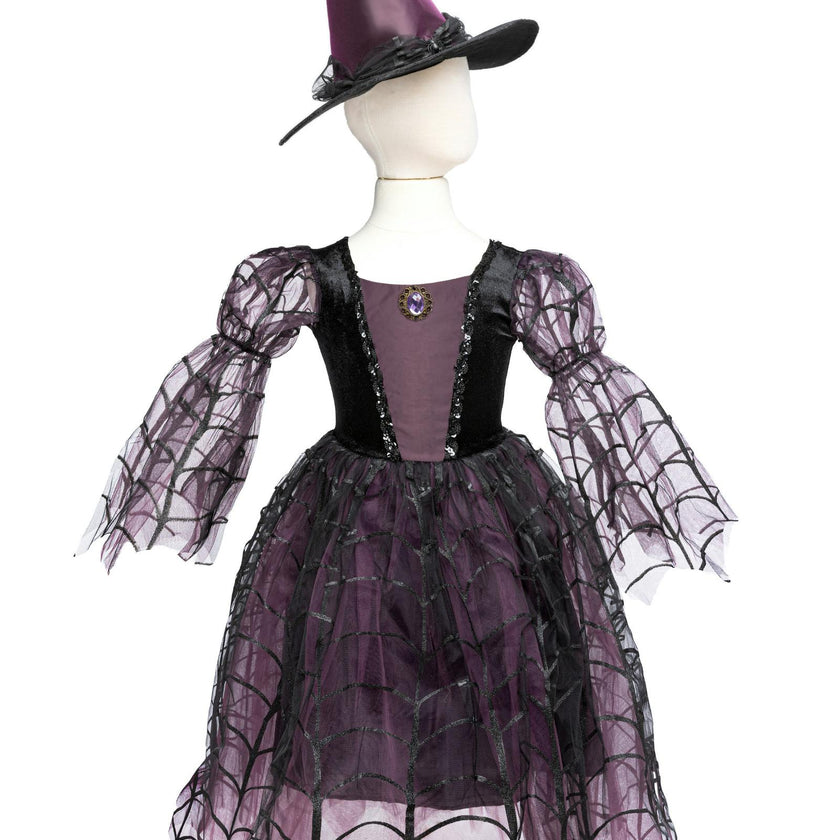 Amethyst the Spider Witch Dress with Hat