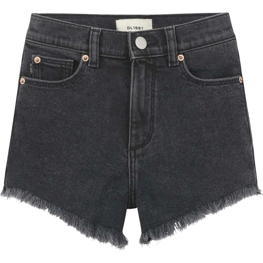 Lucy Jean Shorts High Rise Cut Off | Nightshade