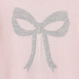Infant Girls Sweater Romper Set | Shimmer Bow