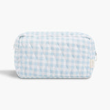 Toiletry Pouch Picnic Gingham Blue