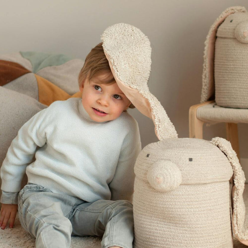 Kids Handcrafted Braided Cord Basket