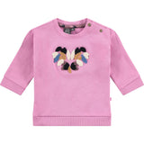Heart Embroidered Sweatshirt