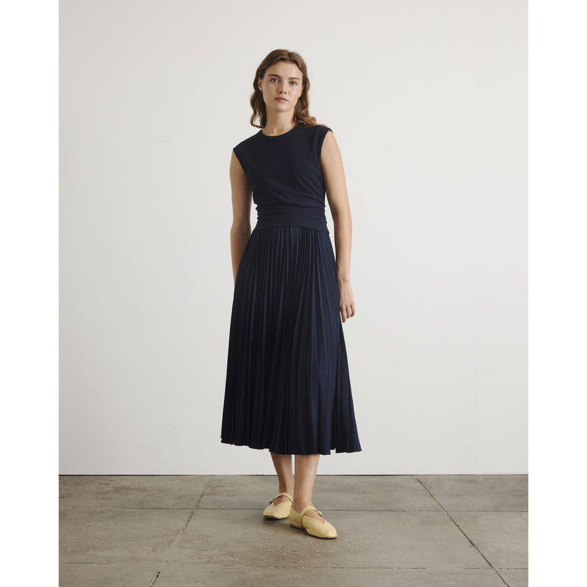 Carly Dress, Navy