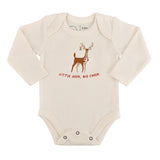 long sleeve graphic bodysuit | little deer big cheer
