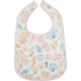 The Wipe It Bib in Shells