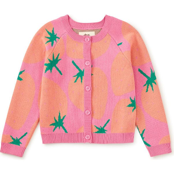 Strawberry Iconic Cardigan, Multi