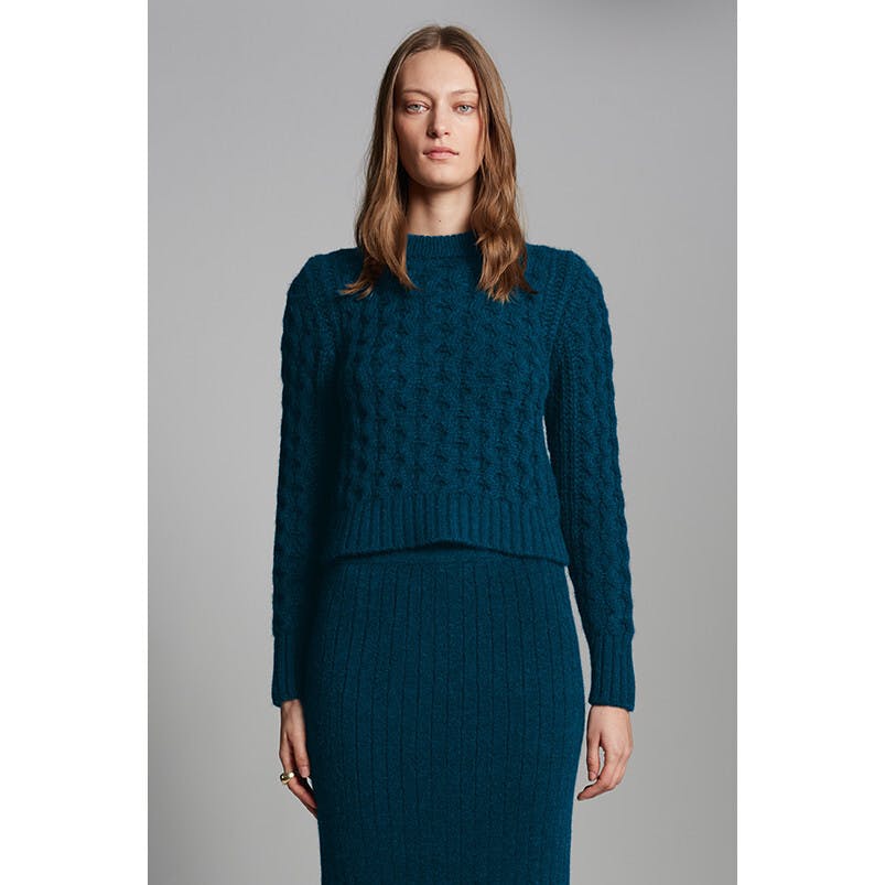 AMARA SWEATER | REGAL GREEN