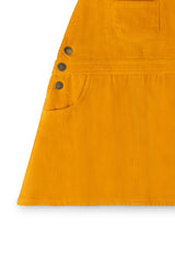 Sunflower Reversible Pinafore Dress, Gold