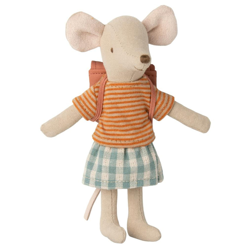 Tricycle Mouse, Big Sister - Old Rose