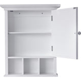 Neal Wooden Medicine Cabinet with Mirrored Door