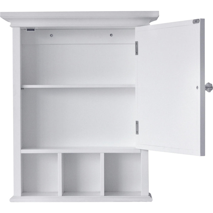 Neal Wooden Medicine Cabinet with Mirrored Door
