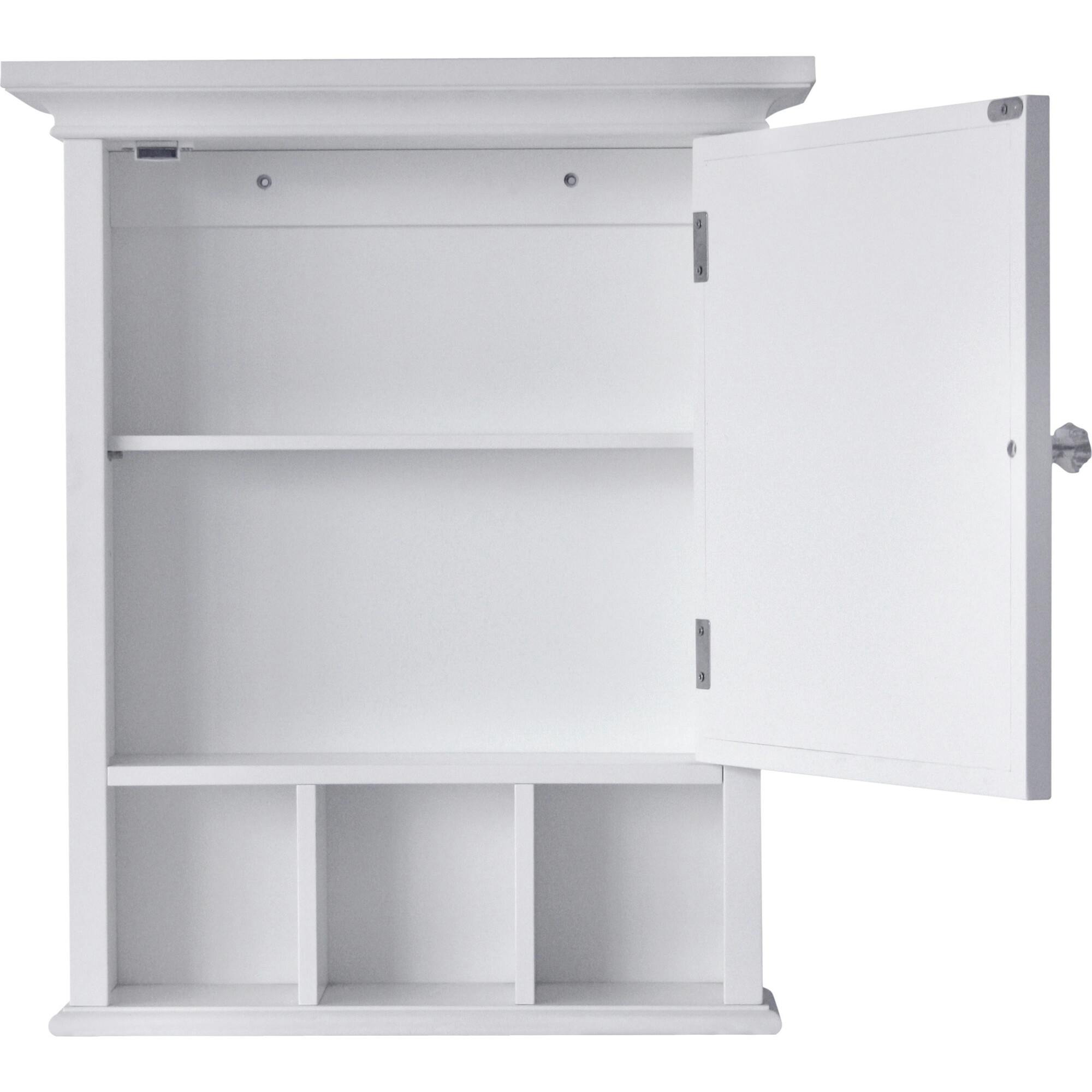 Neal Wooden Medicine Cabinet with Mirrored Door