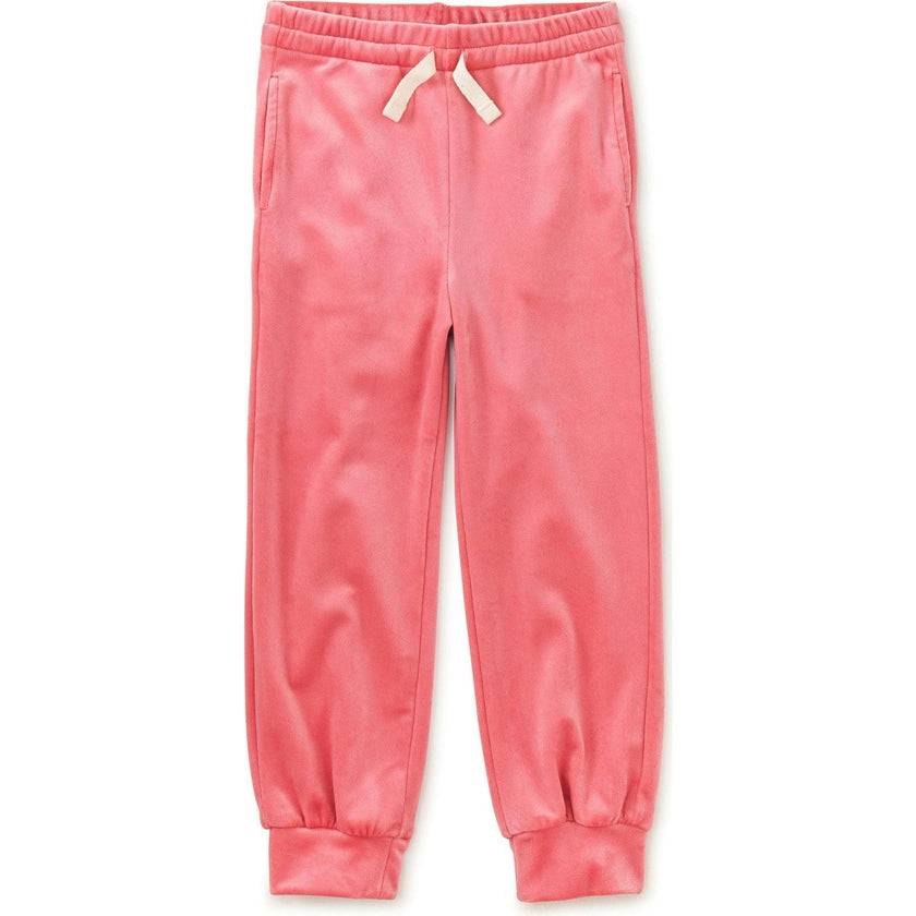 Easy Fit Very Velour Joggers, Coral