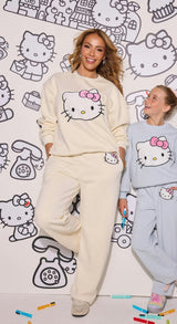 Blue Super Soft Knit Hello Kitty® Set