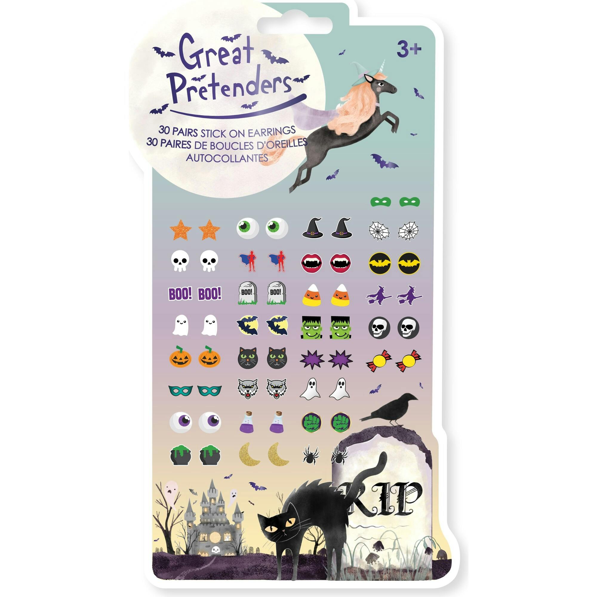 Halloween Sticker Earrings Bundle