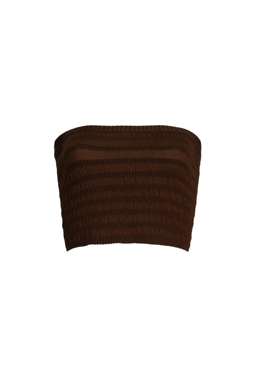 TILLY TUBE TOP | ESPRESSO