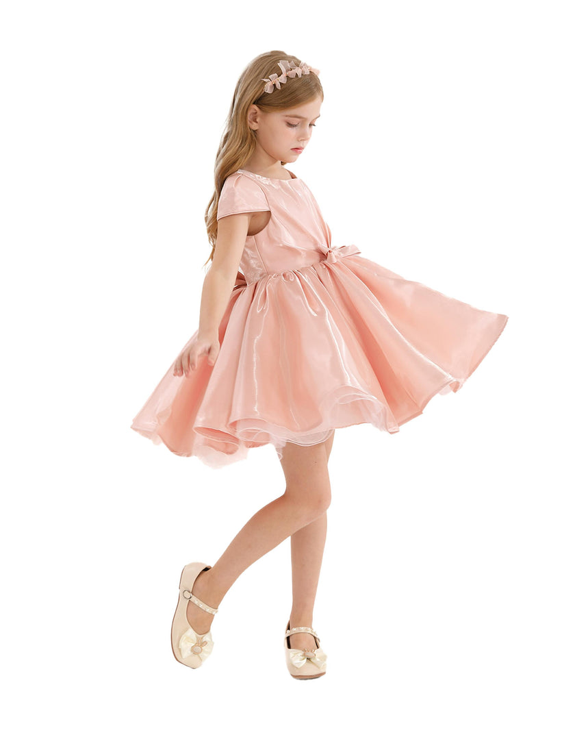 Pink Bow Short Solera Dress