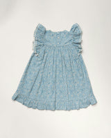 Sita Dress - Tonal Floral Blue print