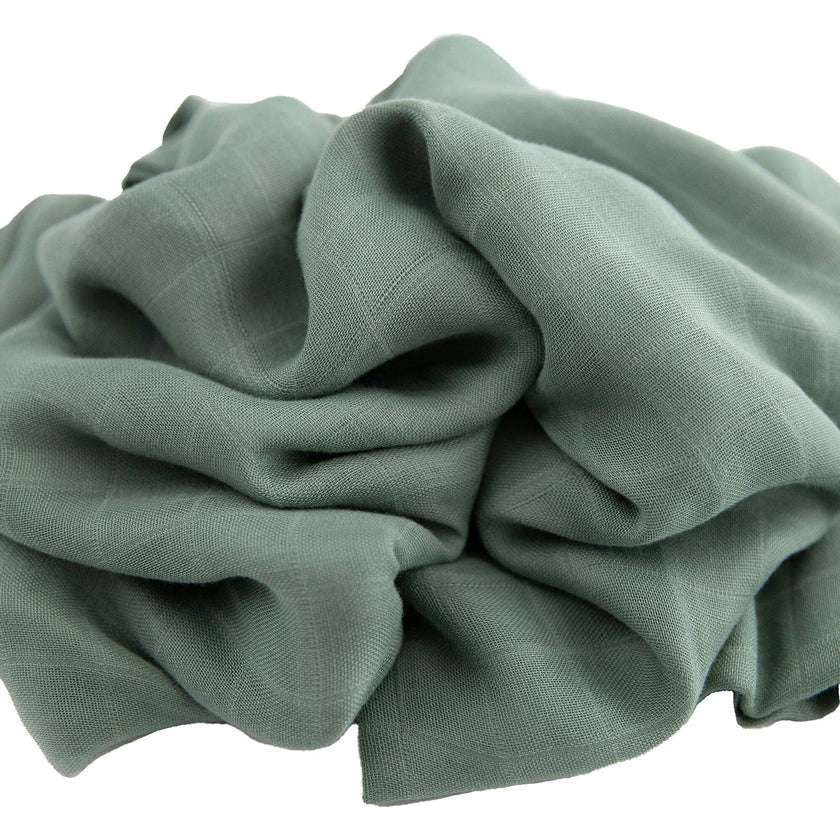 Deluxe Muslin Swaddle Blanket - Sage