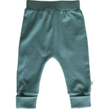 cuffed pants | vintage aqua