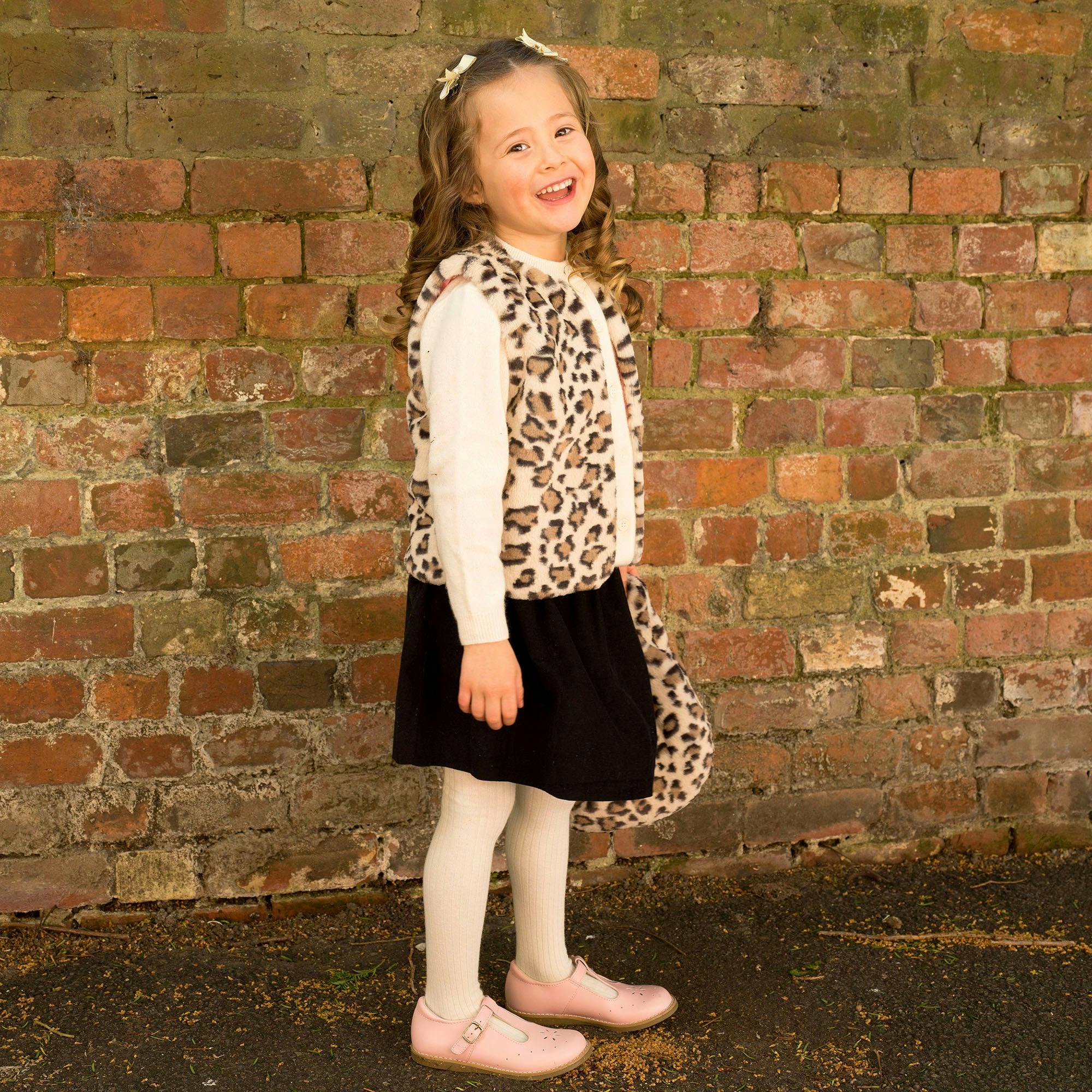 Leopard Faux Fur Vest