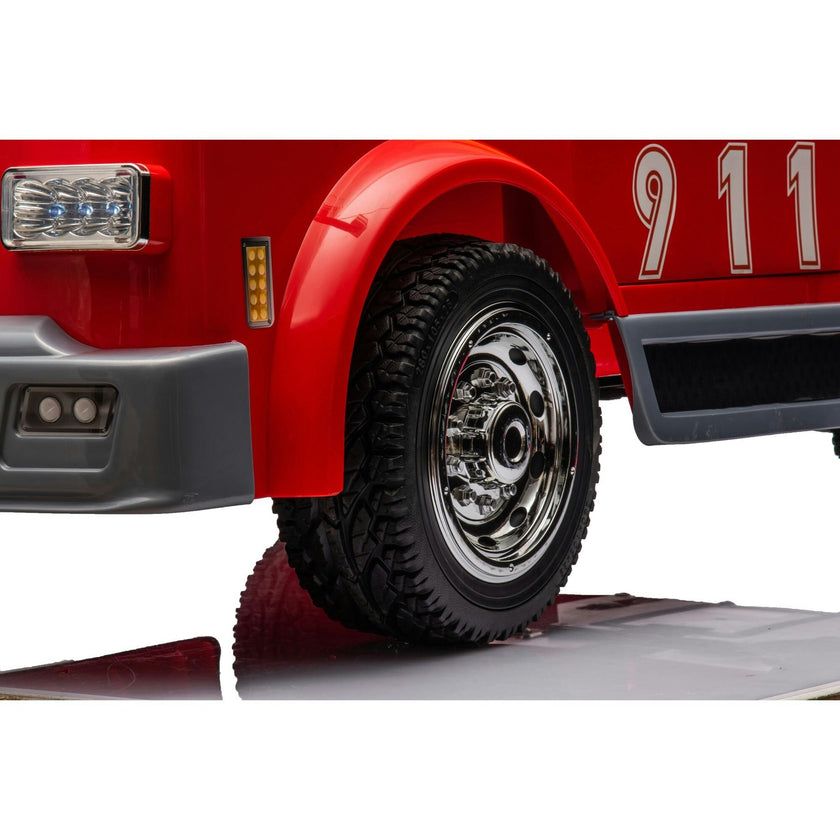 24V Freddo Fire Truck 2-Seater Ride on
