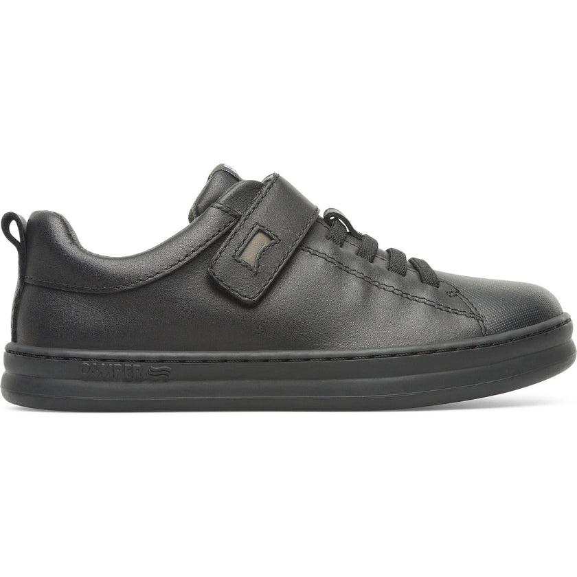Runner Four Velcro Sneaker, Black
