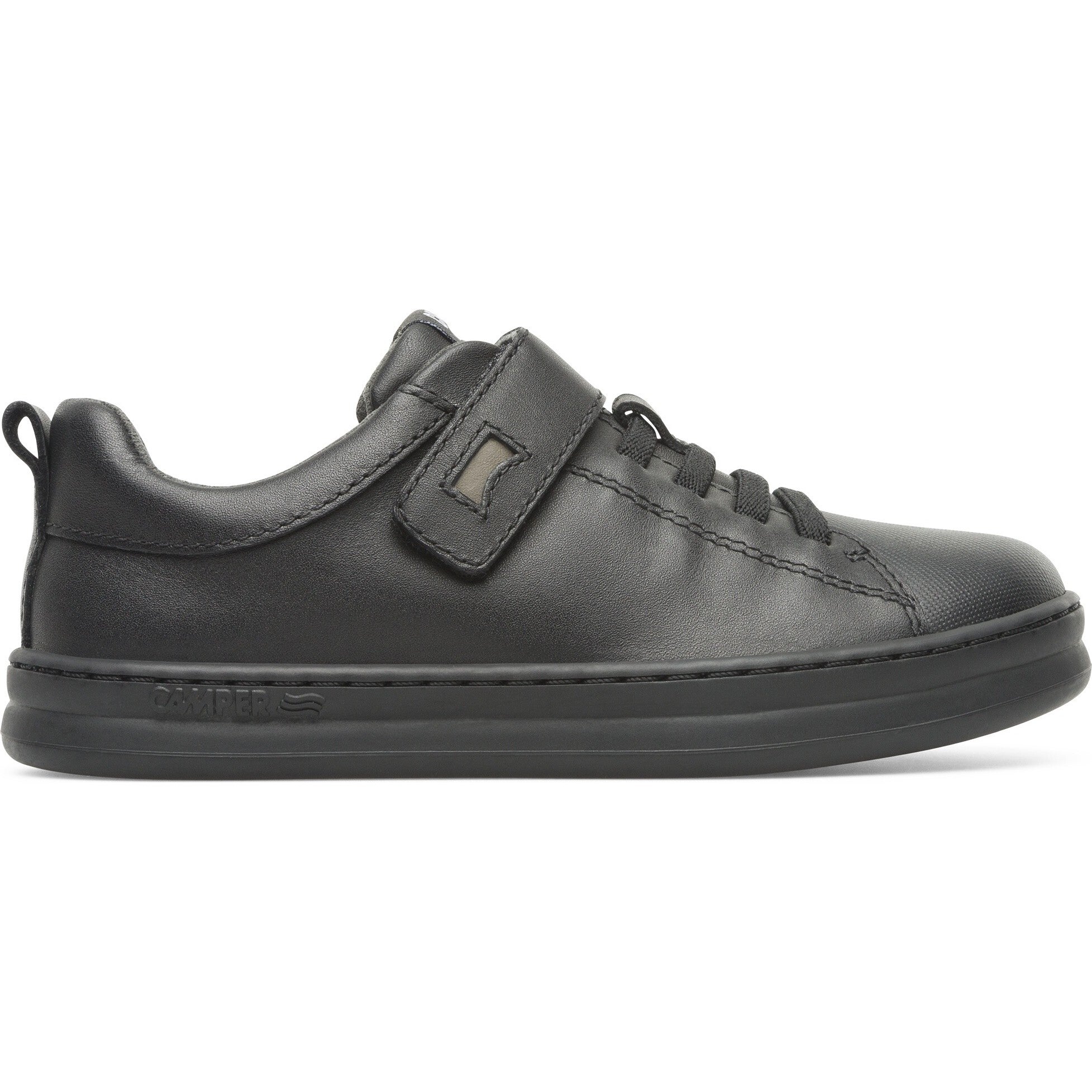 Runner Four Velcro Sneaker, Black