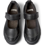 Brutus Leather Mary Jane Shoes, Black