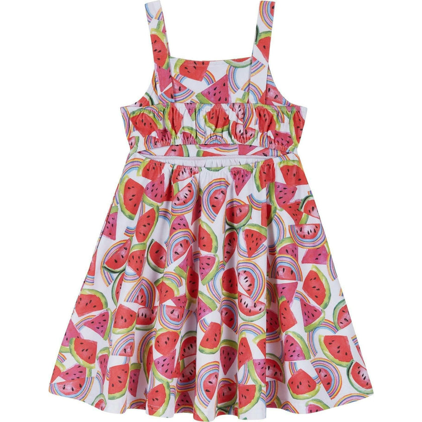 Girls All Jersey Dress | Watermelon & Rainbows