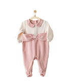 Pink Formal Bow Babygrow & Headband