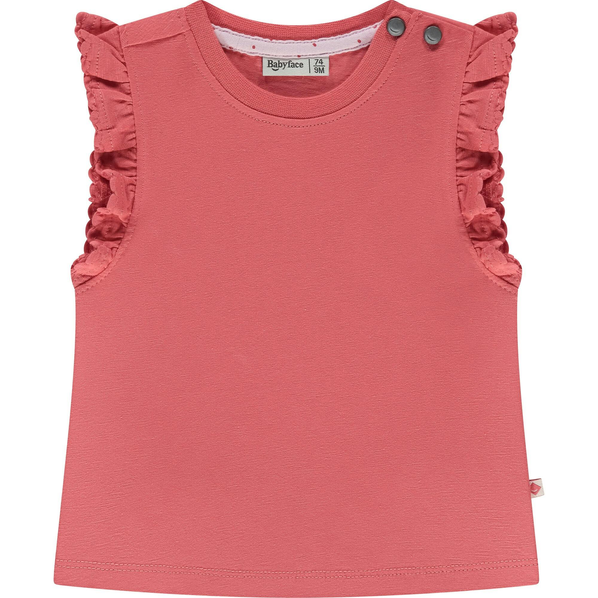 Ruffled Sleeveless Top