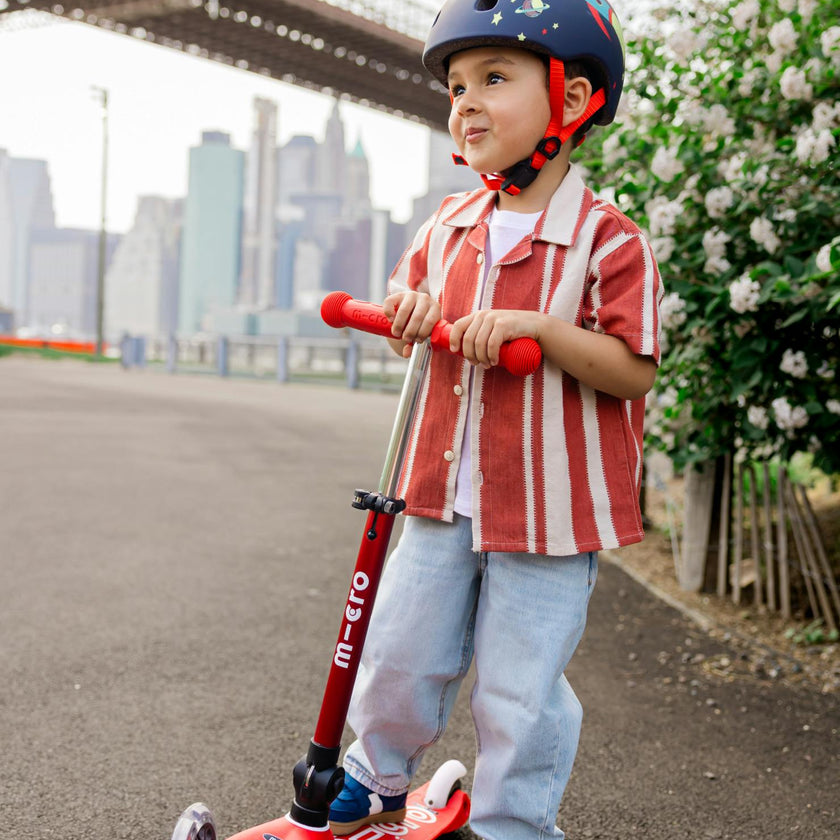 Micro Mini Foldable LED Scooter