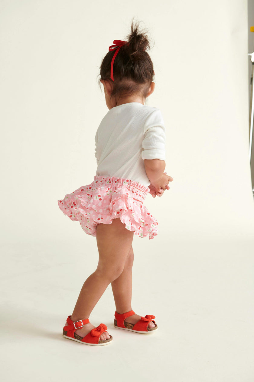 Hand-Smocked Baby Skort Briar