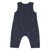 Baby Boys Noah Jumper - Navy Horse Embroidery