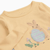 Bunny Ribbed Pajama Set
