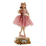 Kurt Adler 11.25-Inch Clara Ballet Nutcracker Musical Deco