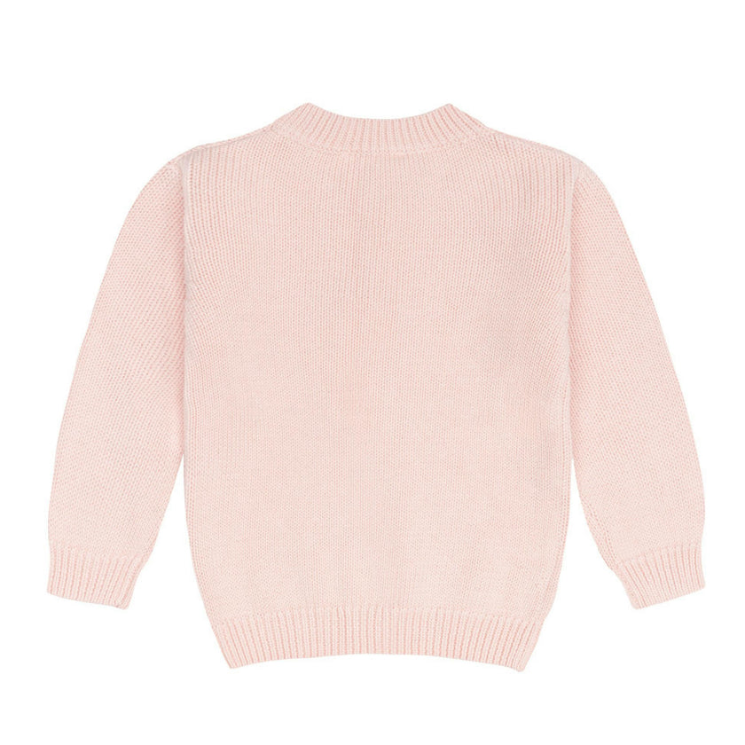 Soft Pink Knit Sweater