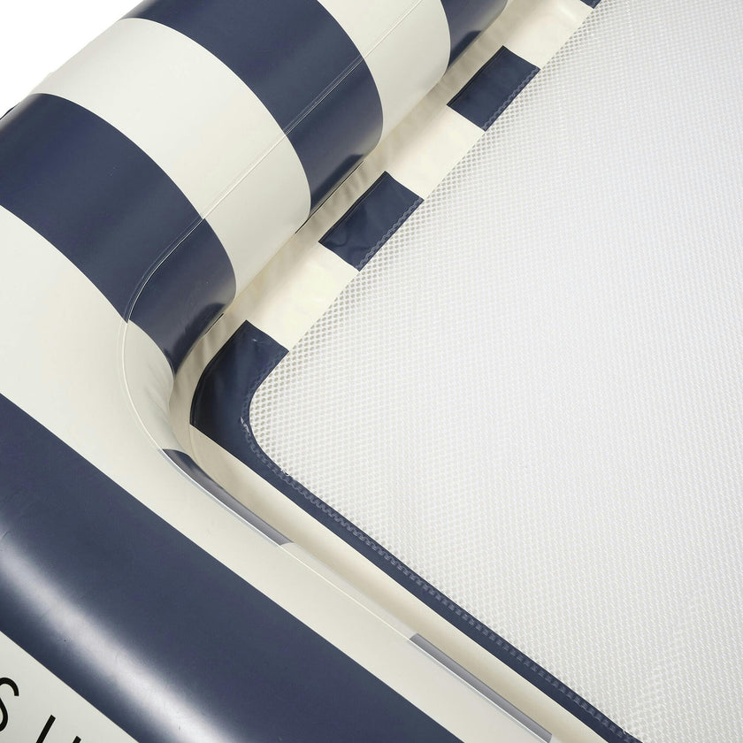 Luxe Twin Hammock Float: Le Weekend - Navy Stripe