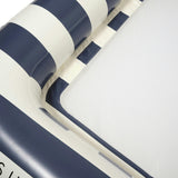 Luxe Twin Hammock Float: Le Weekend - Navy Stripe