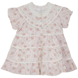 Woven Dress With Lace