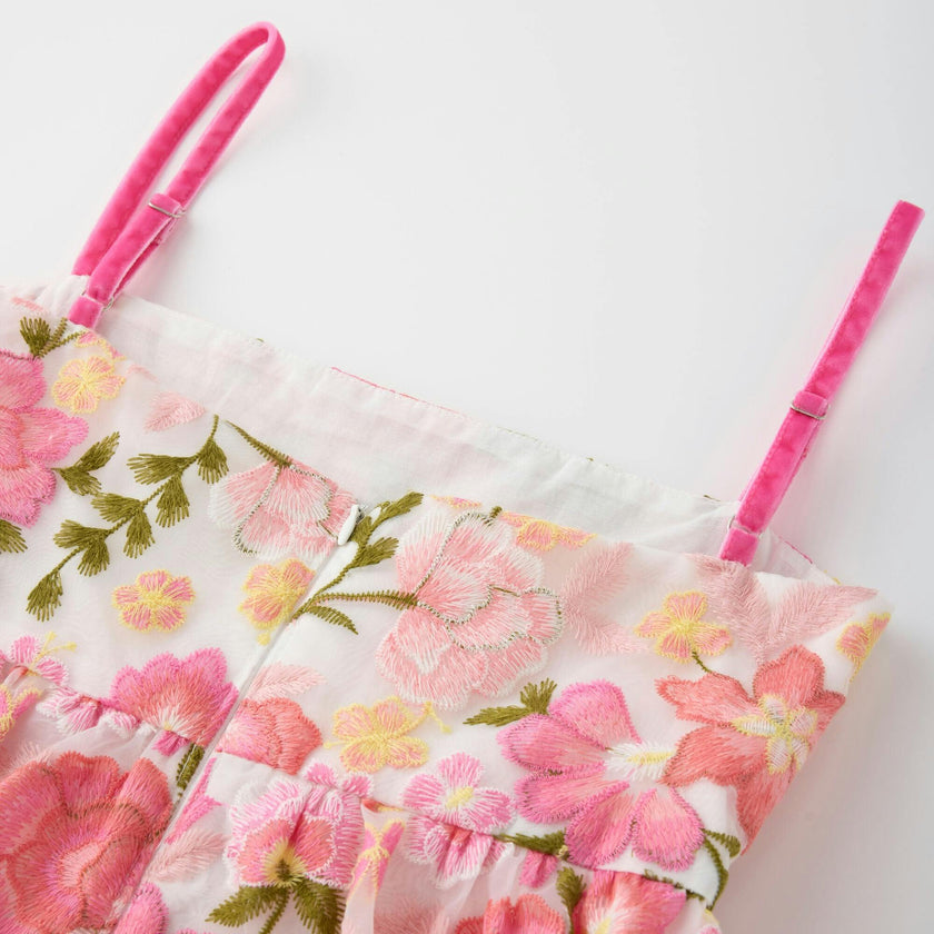 Avery Embroidered Maxi Dress