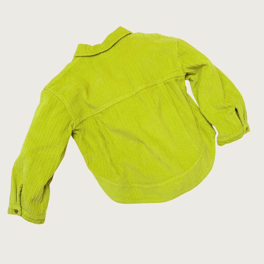 Adult Jagger Apple Green Cord Overshirt